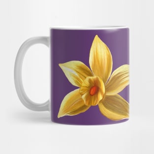Sweet Vanilla Flower Mug